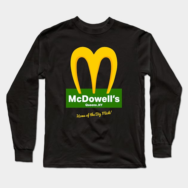 McDowell's Restaurant Long Sleeve T-Shirt by deadright